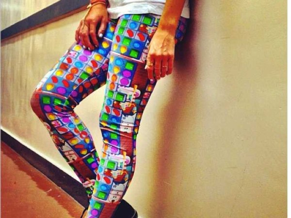 candy crush leggings