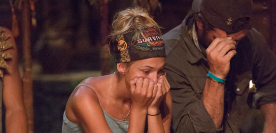 AS SHOCKED THAT SHE'S STILL HERE AS EVERY SINGLE OTHER PERSON WATCHING...