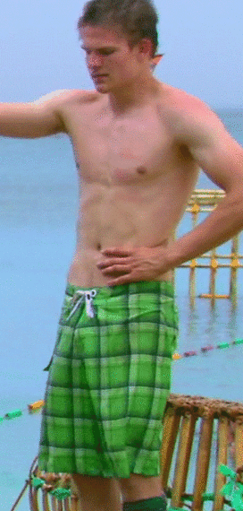 Survivor Spencer Sex Face Touching His Penis